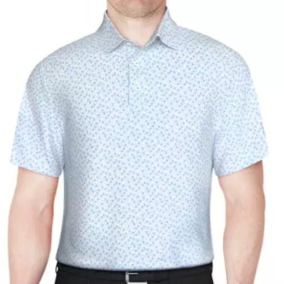 PGA Tour Other - PGA TOUR Mens Floral Print Golf Polo